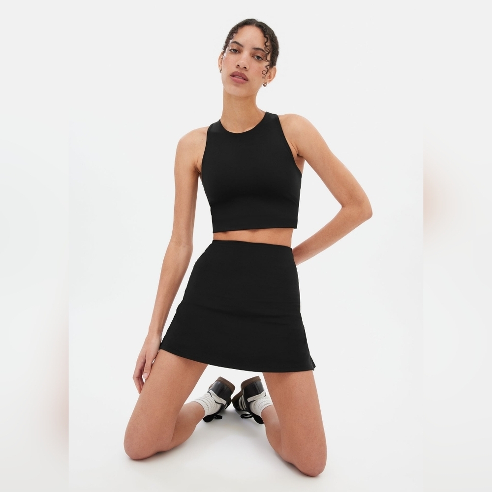 Girlfriend Collective Sport Skort, Size M & XS, Black, NWT